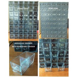 Interstackable Component Storage Boxes D1 48pc