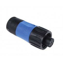 Amphenol Industrial Cable Mount Connector, 6 + PE Contacts