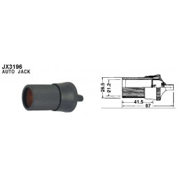 Car Cigarette Lighter Plug Socket Female