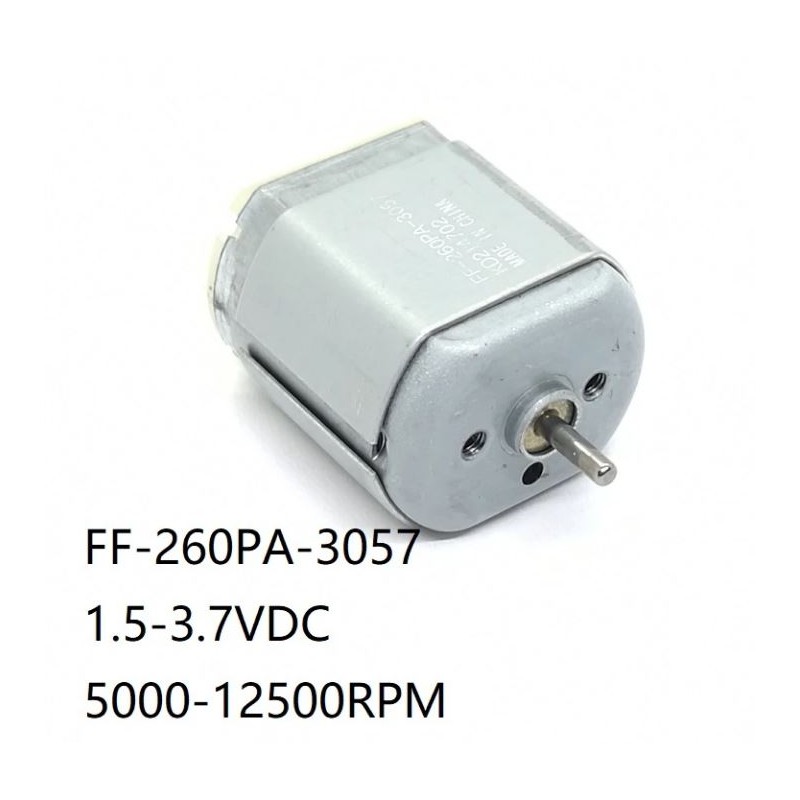 Mabuchi FF-260PA-3057 DC Motor DC1.5V-3.7V 12500RPM