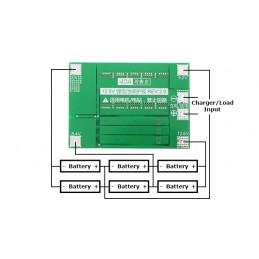 BMS 3S 40A 18650 Lithium Battery Protection Board