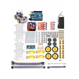 4WD Obstacle Avoidance Smart Robot Car Kit