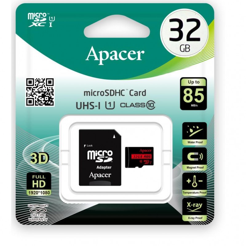 SD CARD APACER 32GB CLASS 10