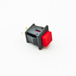 B169A Push Button Square red N/O