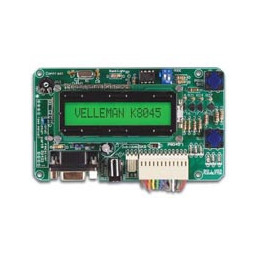 K8045 Programmable message board with lcd, serial interface