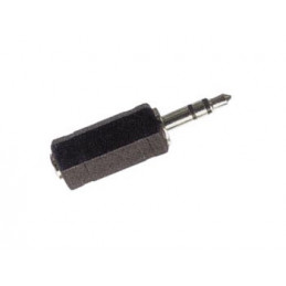 Female 3.5mm stereo socket to male 3.5mm mono jack