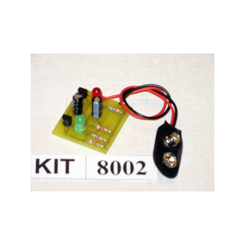 PNP Transistor Flip Flop Kit 8002