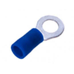 Insulated Ring Terminal Lug 5mm Blue