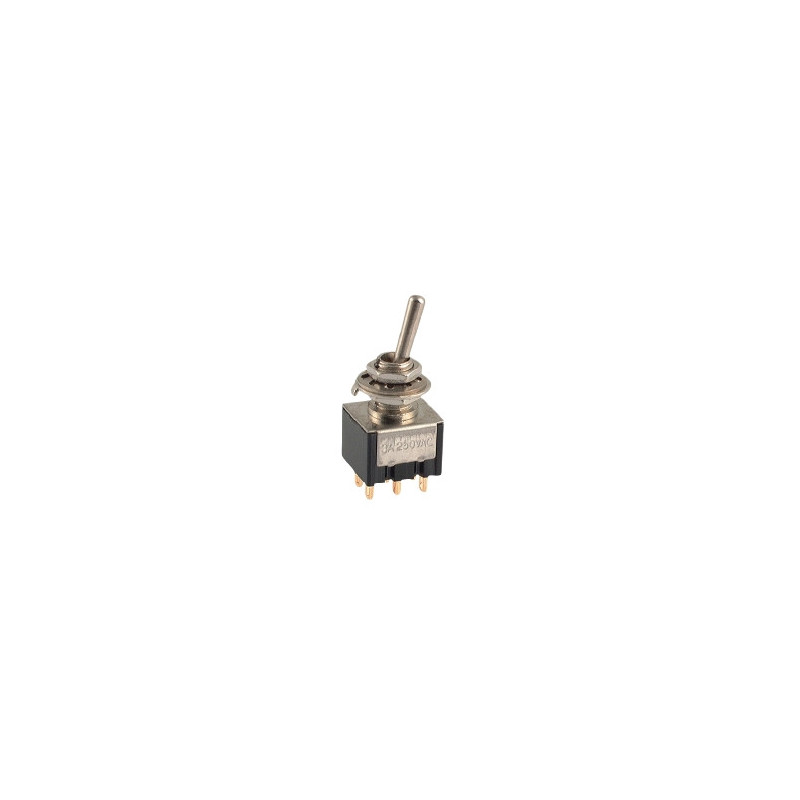 Mini Toggle Switch DPDT ON-ON