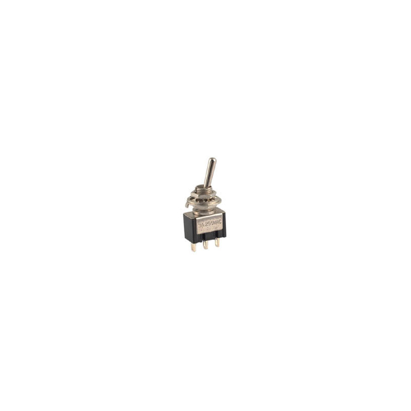 Mini Toggle Switch SPDT (ON)-OFF-ON