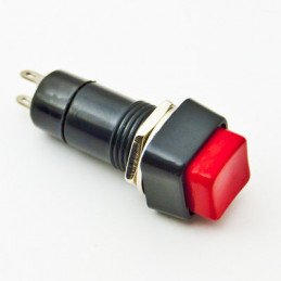 B160C Push Button Square Red N/C