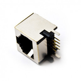 RJ45 Modular PCB Socket Shielded 16x16 (X98139SA)