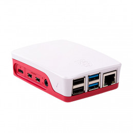 Raspberry Pi 4 Official Case – Red/White