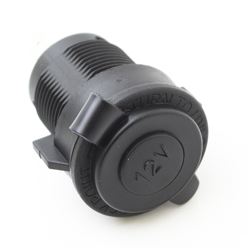 Panel Mount Car Lighter Socket with cap