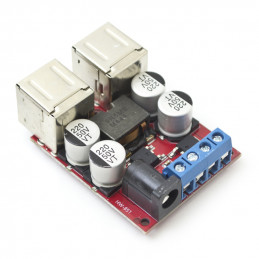 8V35V to 5V 8A power supply step-down module 4 port USB output