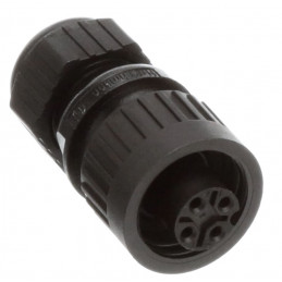 Connector Hirschmann CA 3 LS Cable Socket Straight