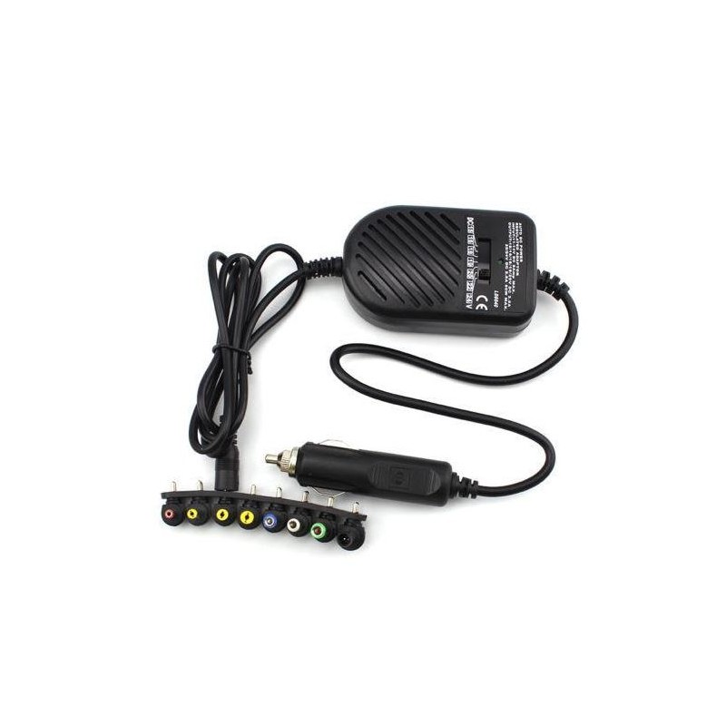 Universal DC 80W Car Charger Power Supply Adapter Set For